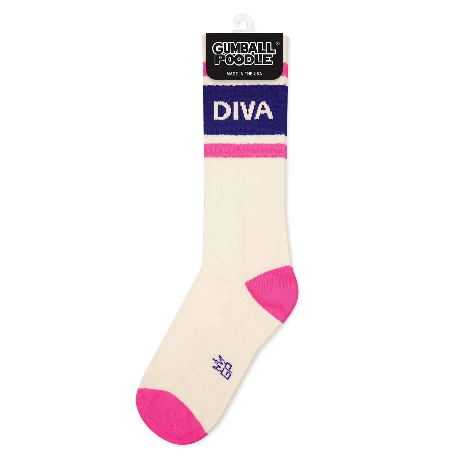 Diva Crew Socks