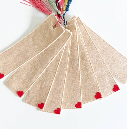 Next Chapter Felt Bookmark