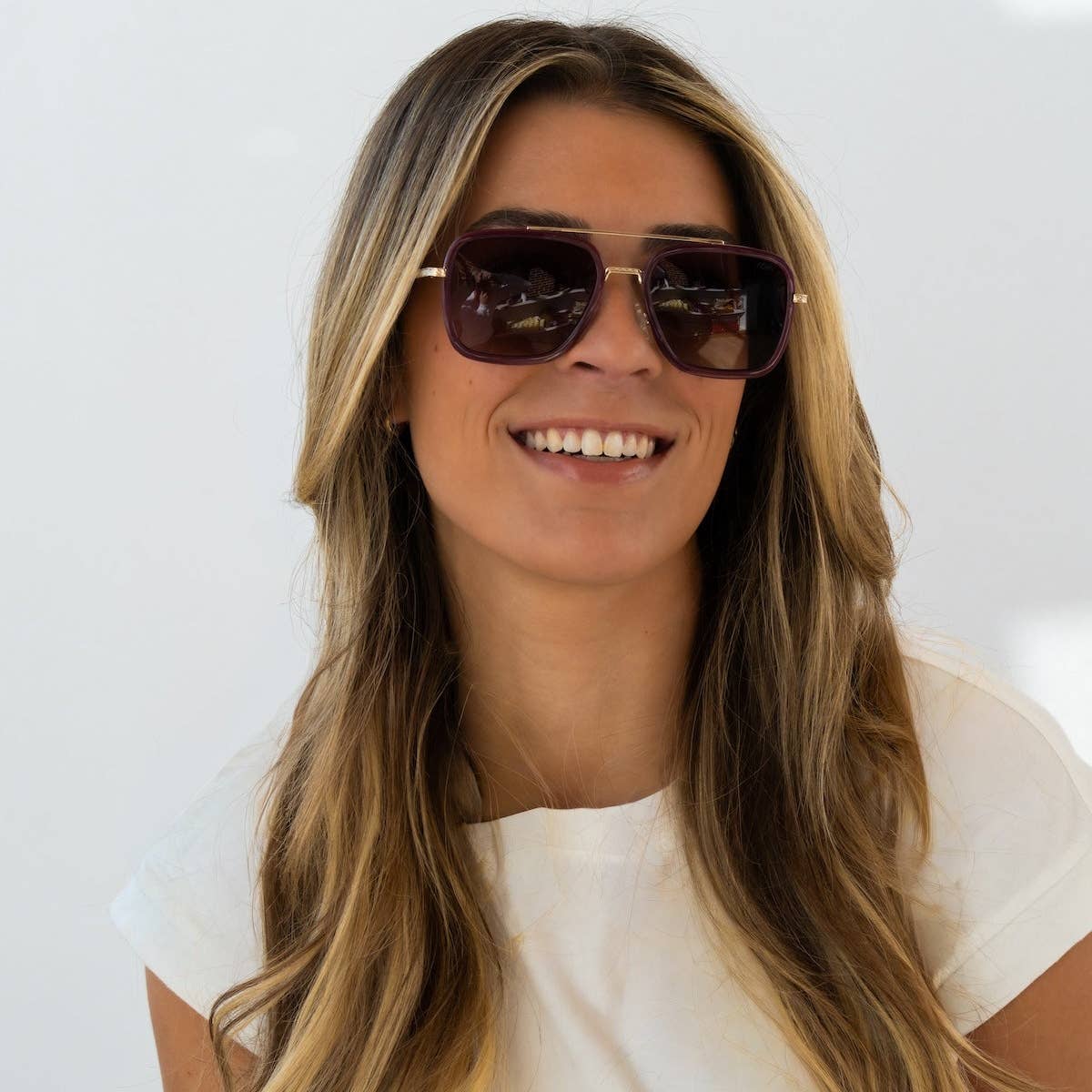 Lex Plum Sunnies