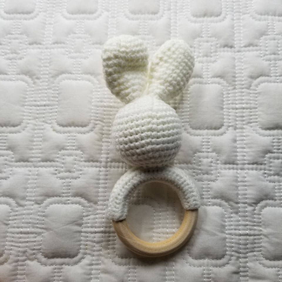 Bunny Crochet Rattle