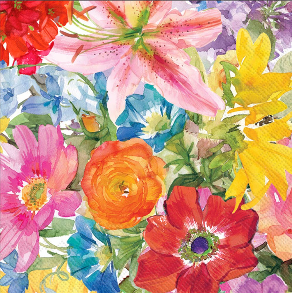 Floral Cocktail Napkins