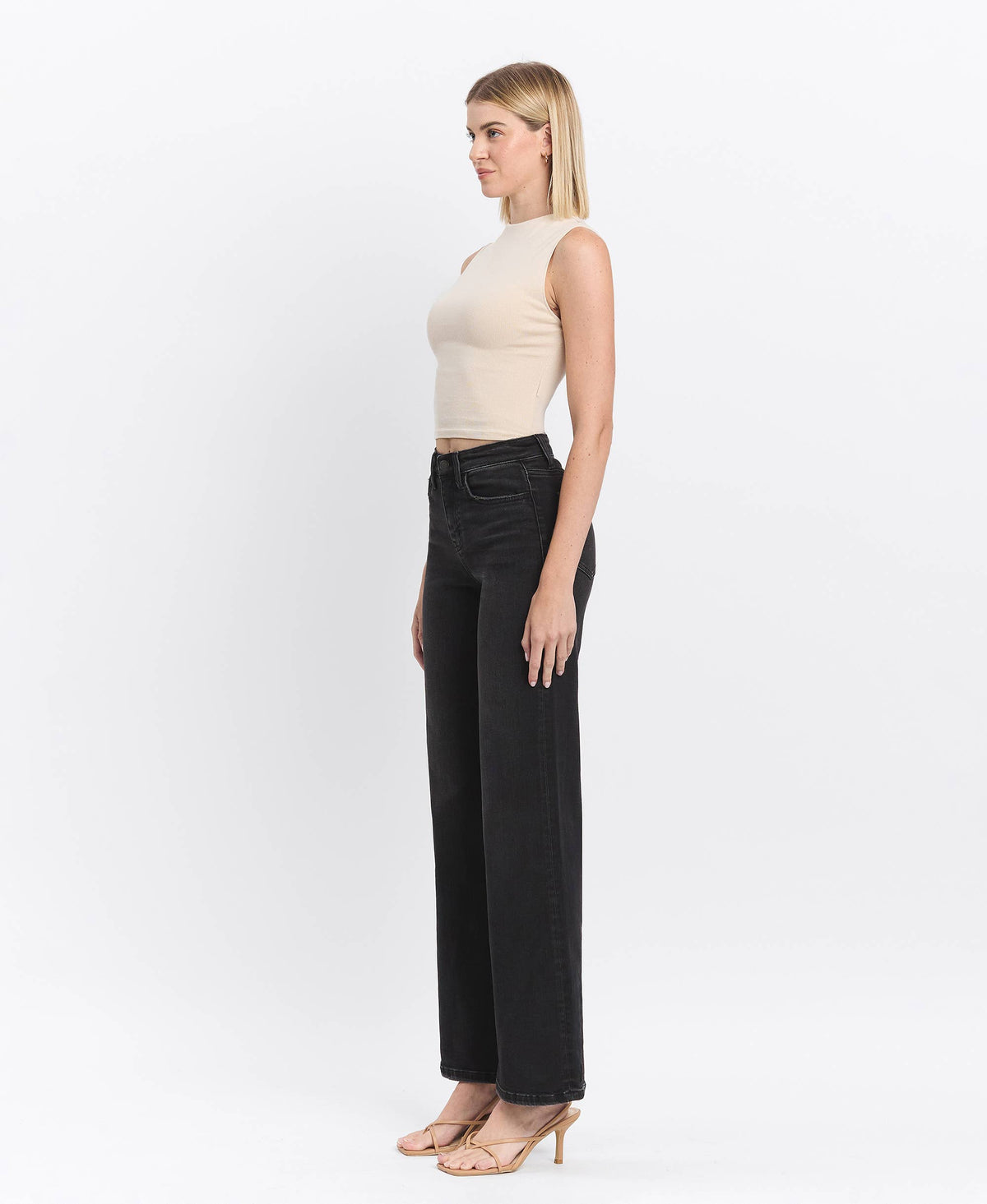 Rae Black Loose Fit Jeans