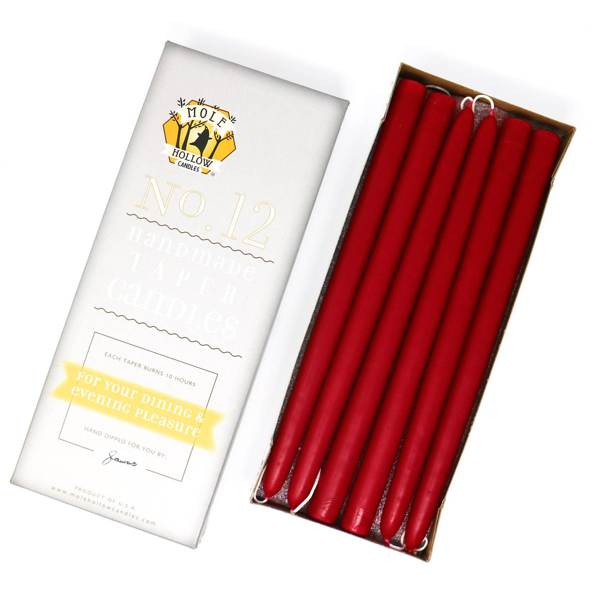 Hand Dipped Tapers