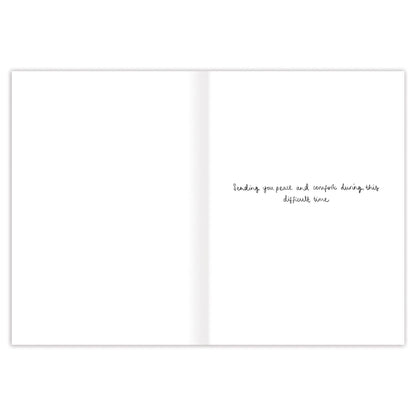 Snowdrops Sympathy Card