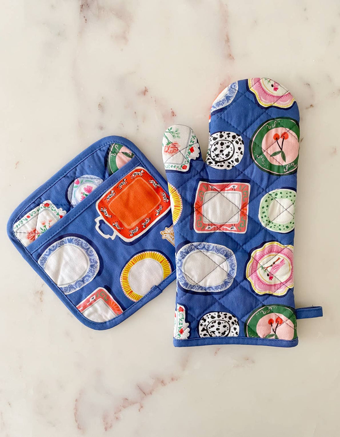 Vintage Plate Set