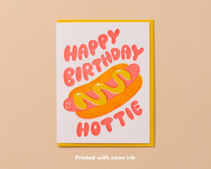 Hottie Birthday Card