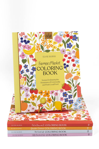 Farmers Market Coloring Book