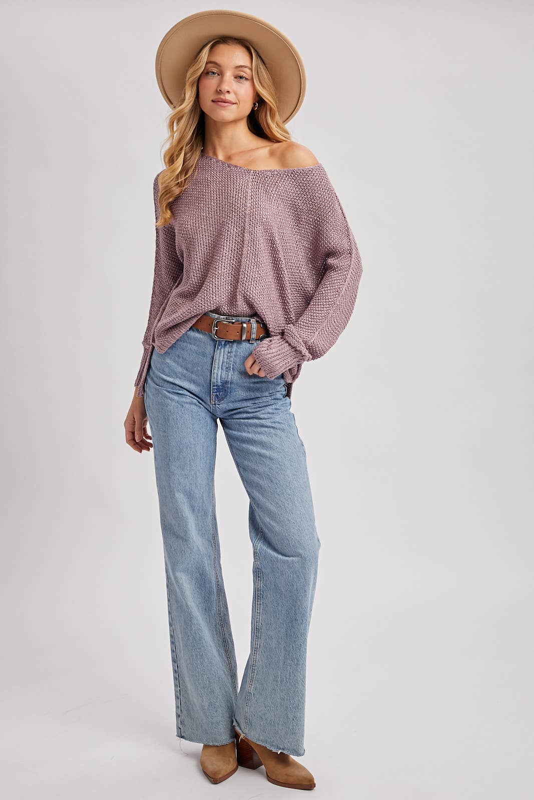 Easy Days V-Neck Sweater