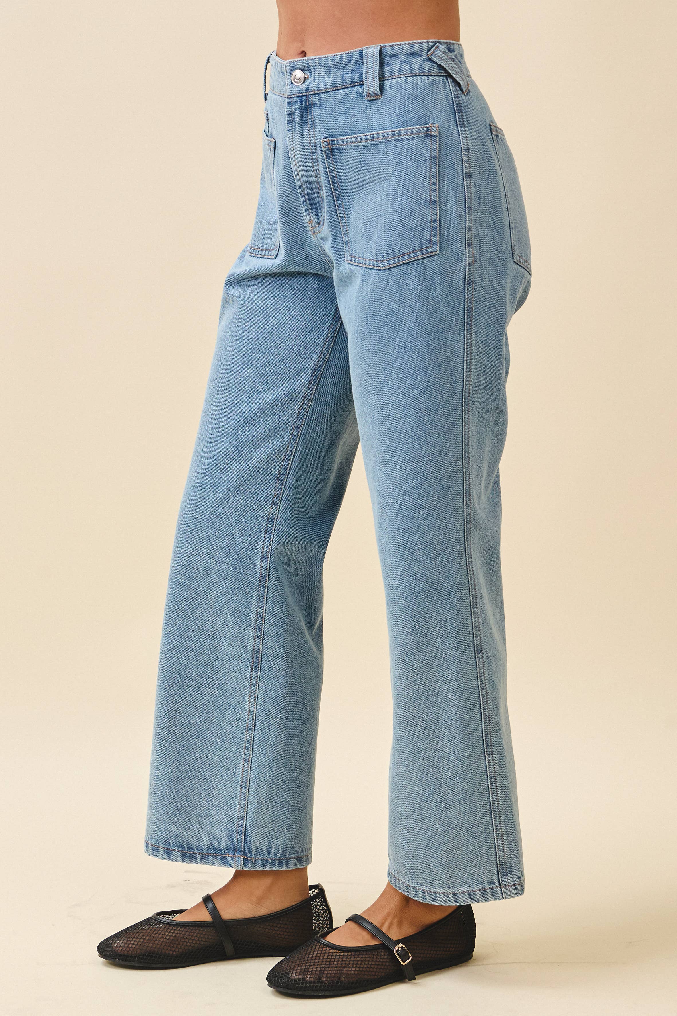 The Vintage Patch Pocket Denim