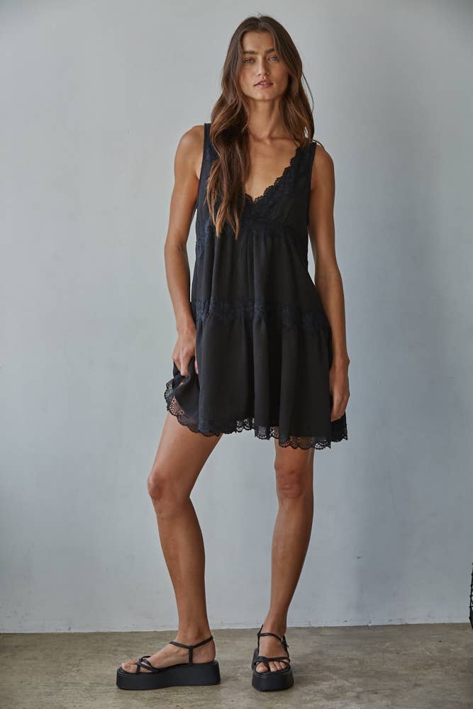 Loving Lace Mini Dress