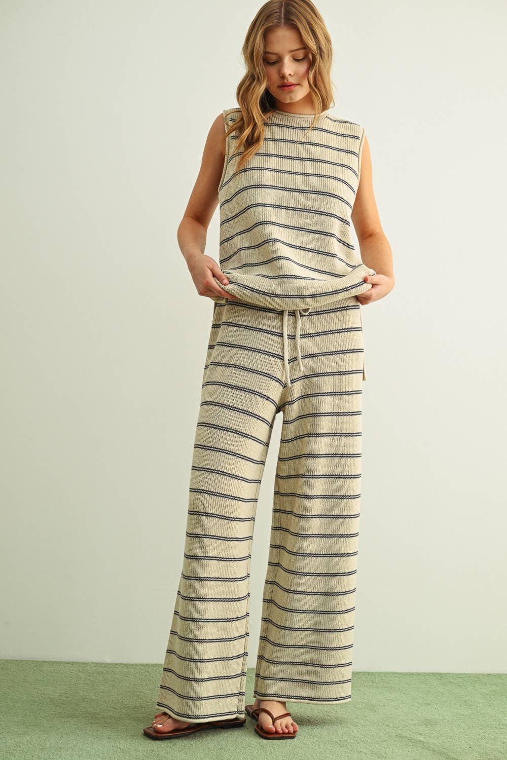 Abigail Stripe Pants