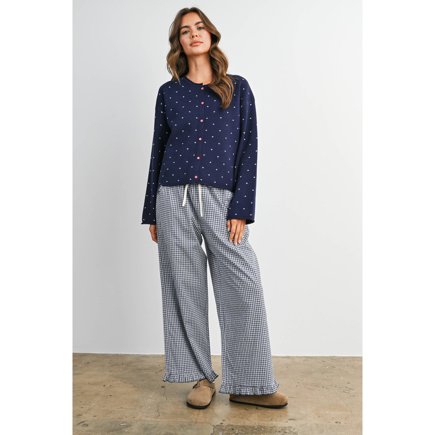 Ruffle Picnic Pants