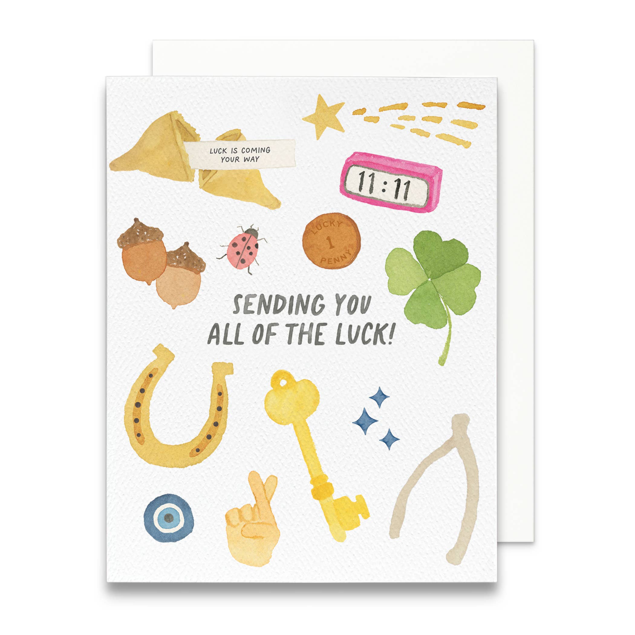 Sending You All of The Luck Card