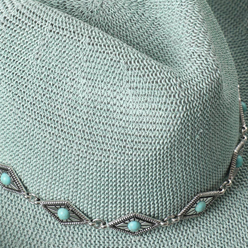 Western Chic Straw Hat