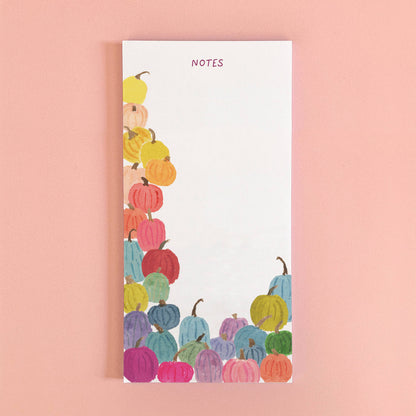 Colorful Pumpkin Notepad