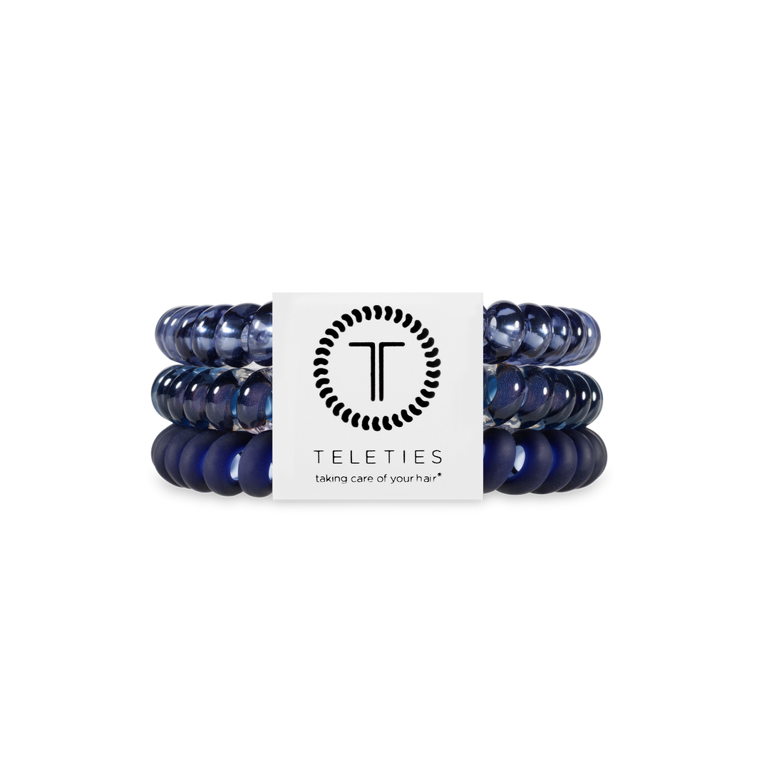 Nightfall Navy Hair Ties