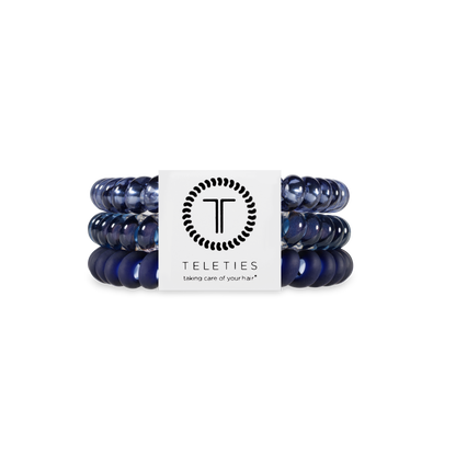 Nightfall Navy Hair Ties