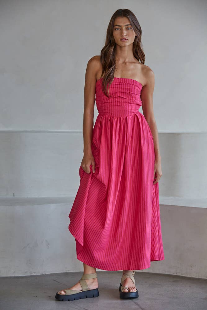 The Sweetheart Stripe Maxi