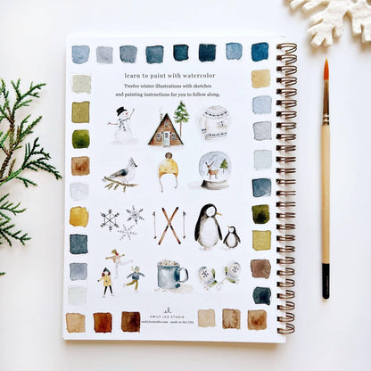 Winter Watercolor Workbook