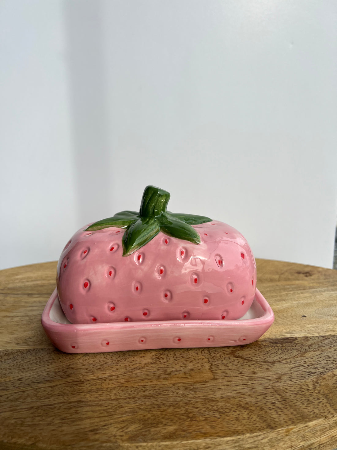 Strawberry Butter Dish