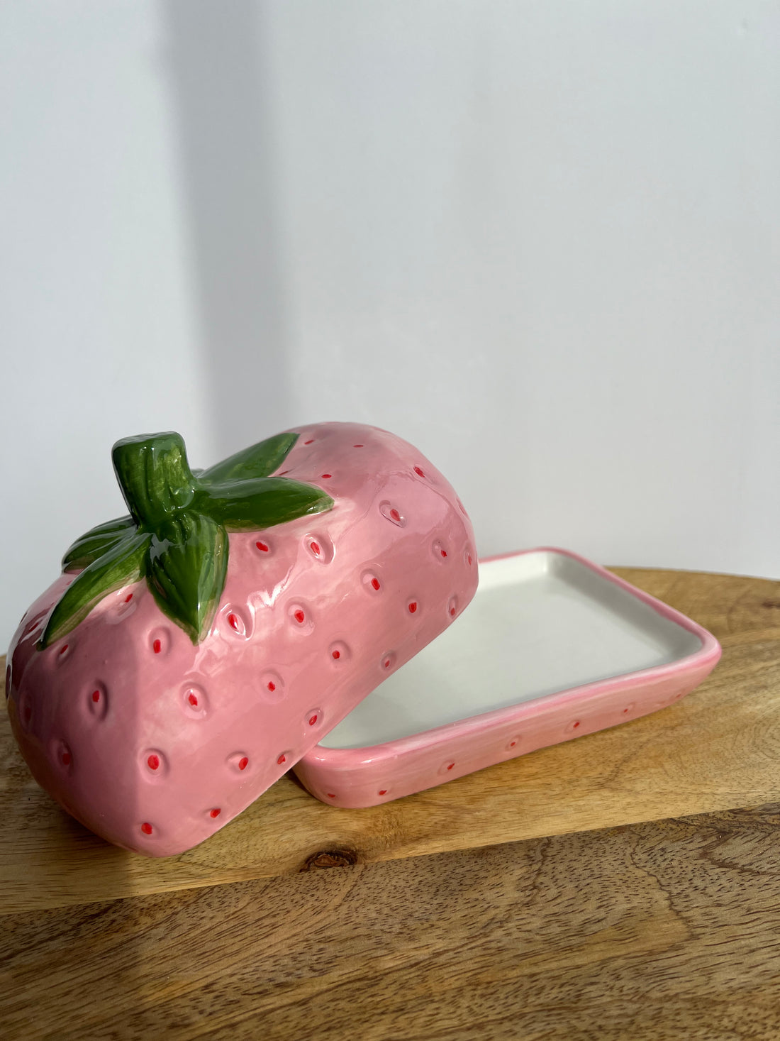 Strawberry Butter Dish