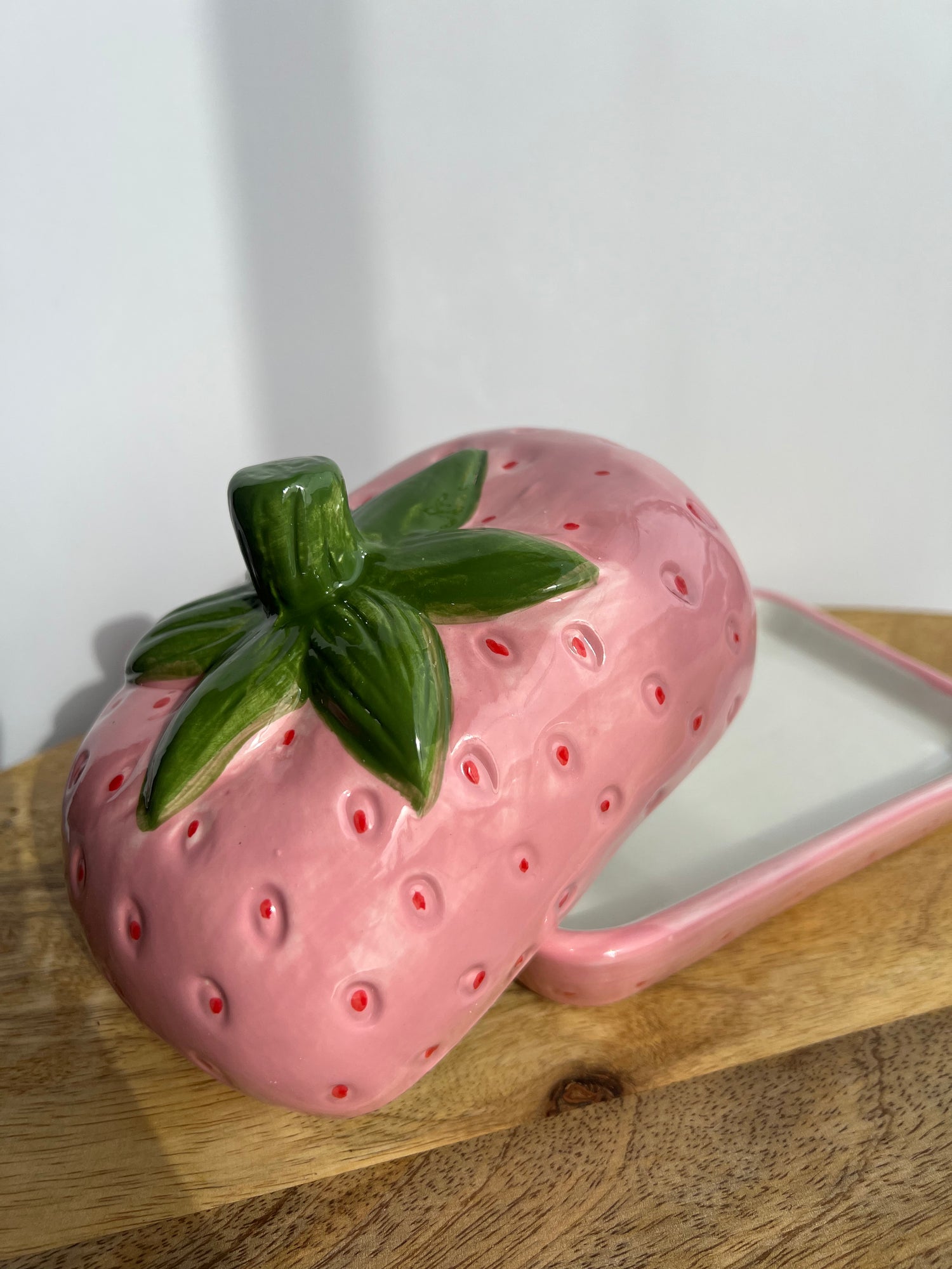Strawberry Butter Dish