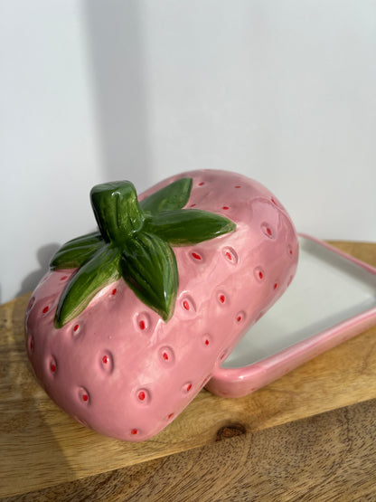 Strawberry Butter Dish