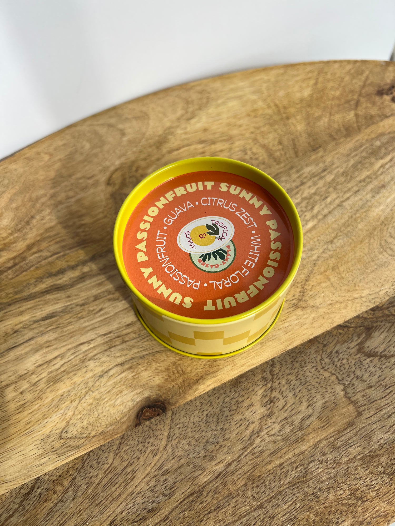 Farmers Market Tin Candles