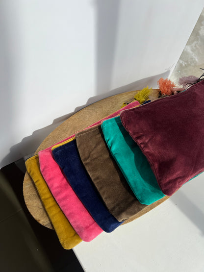 Velvet Tassel Pouch