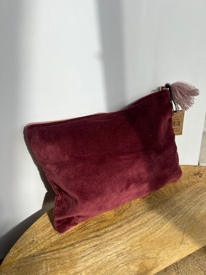 Velvet Tassel Pouch