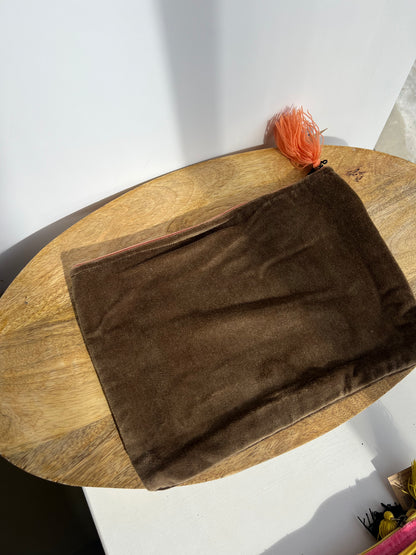 Velvet Tassel Pouch