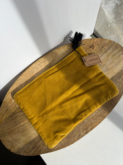Velvet Tassel Pouch