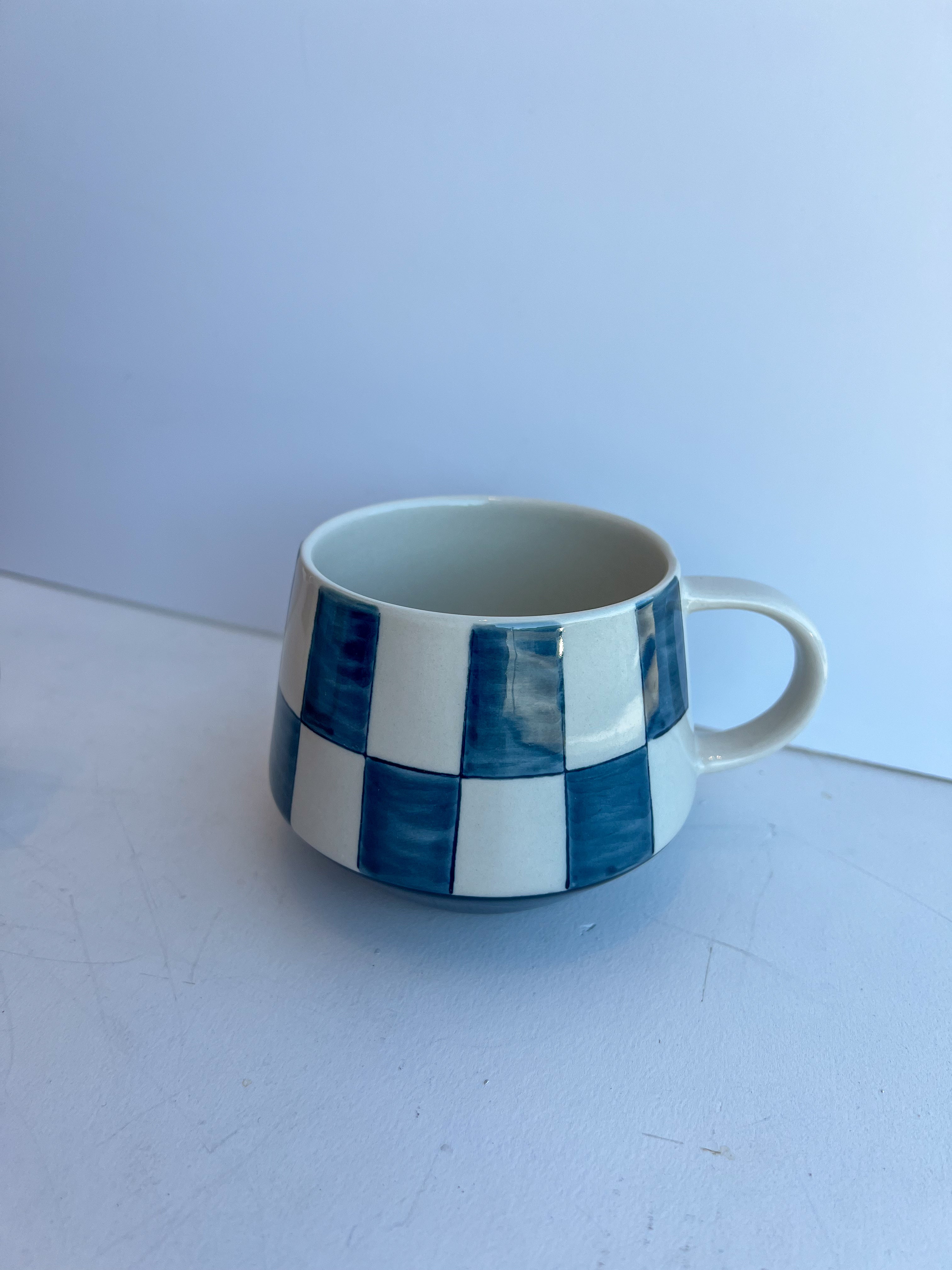 Color Pop Check Mug