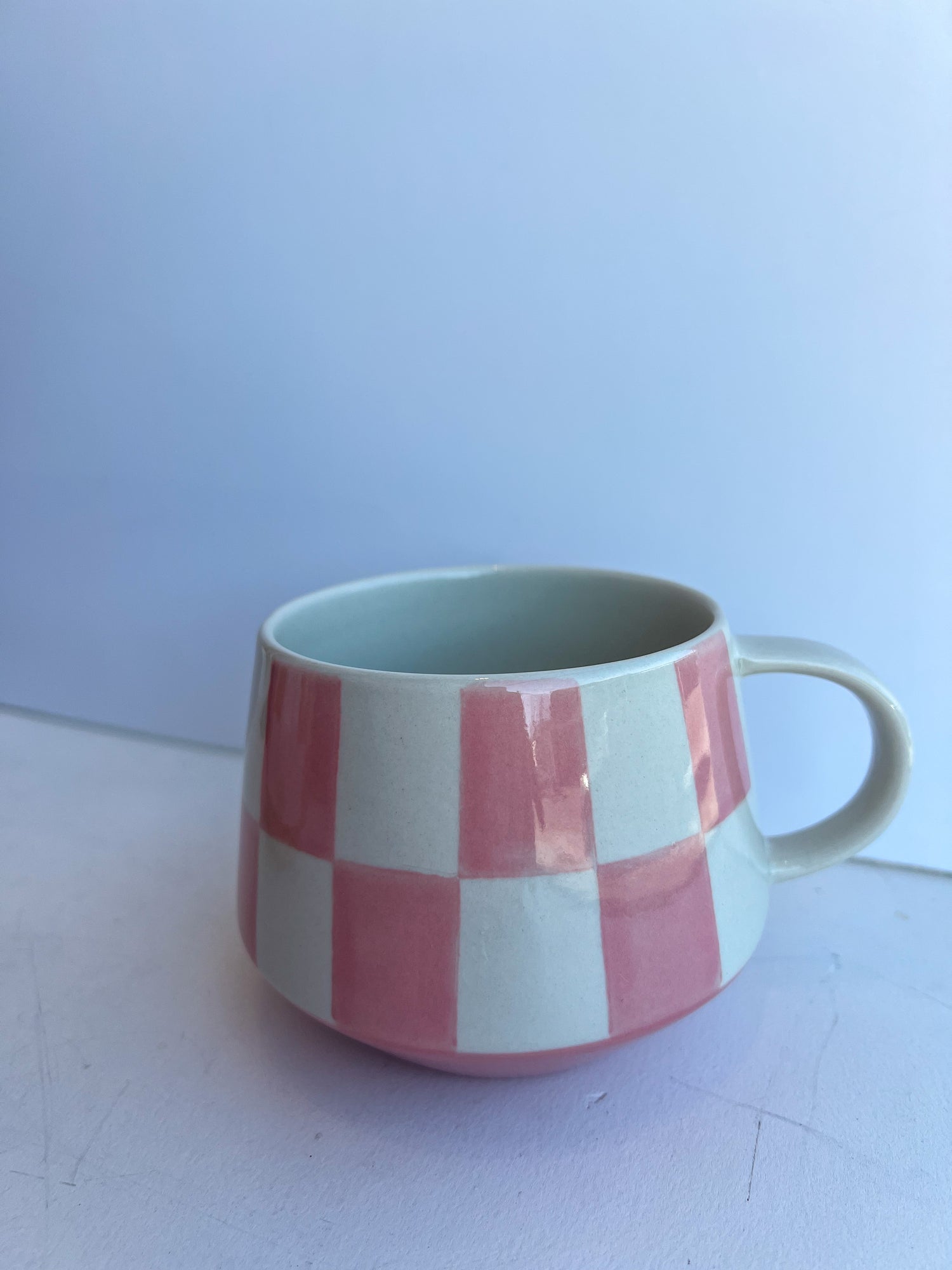 Color Pop Check Mug