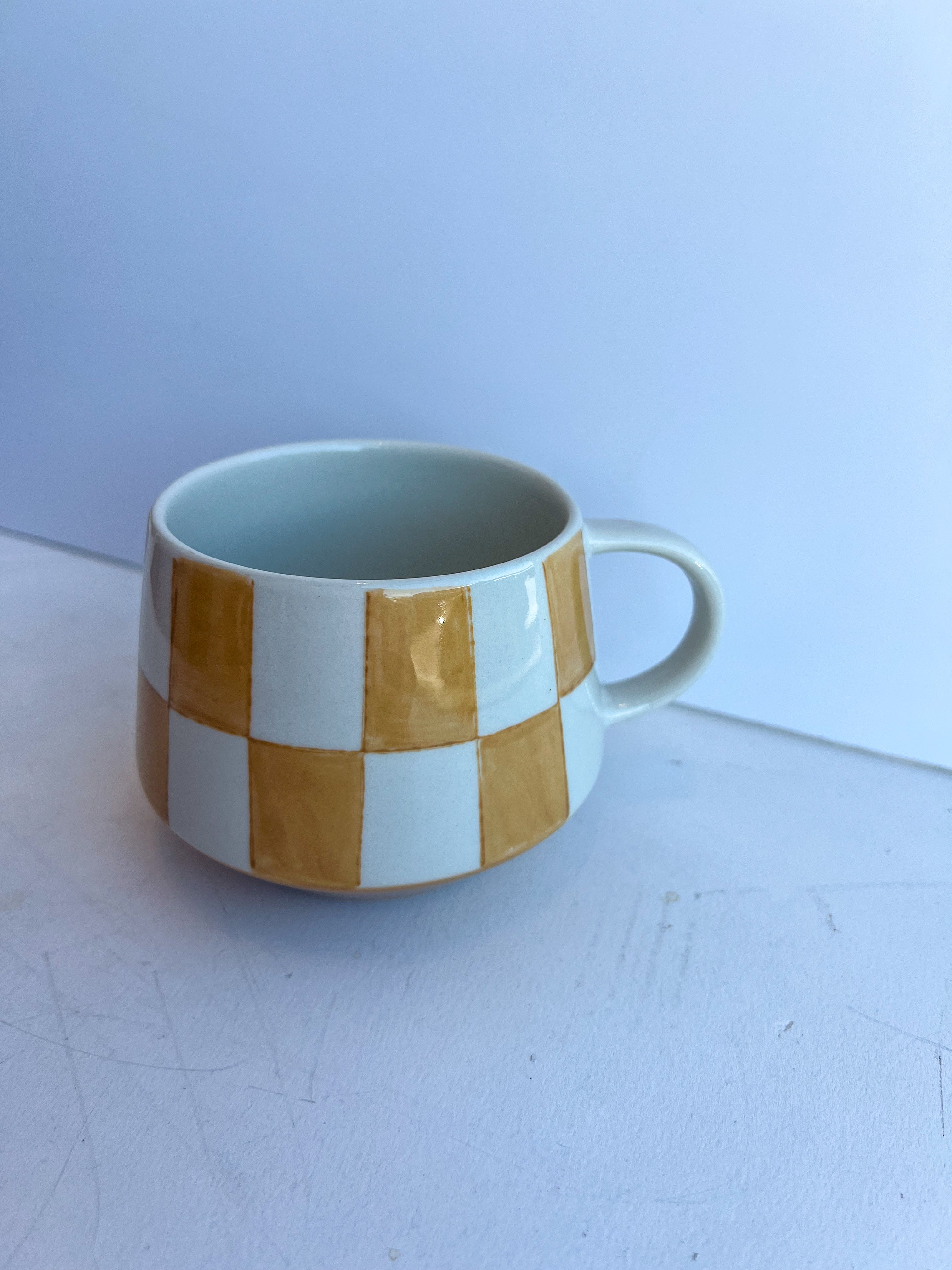 Color Pop Check Mug