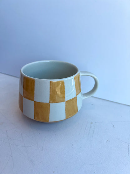 Color Pop Check Mug