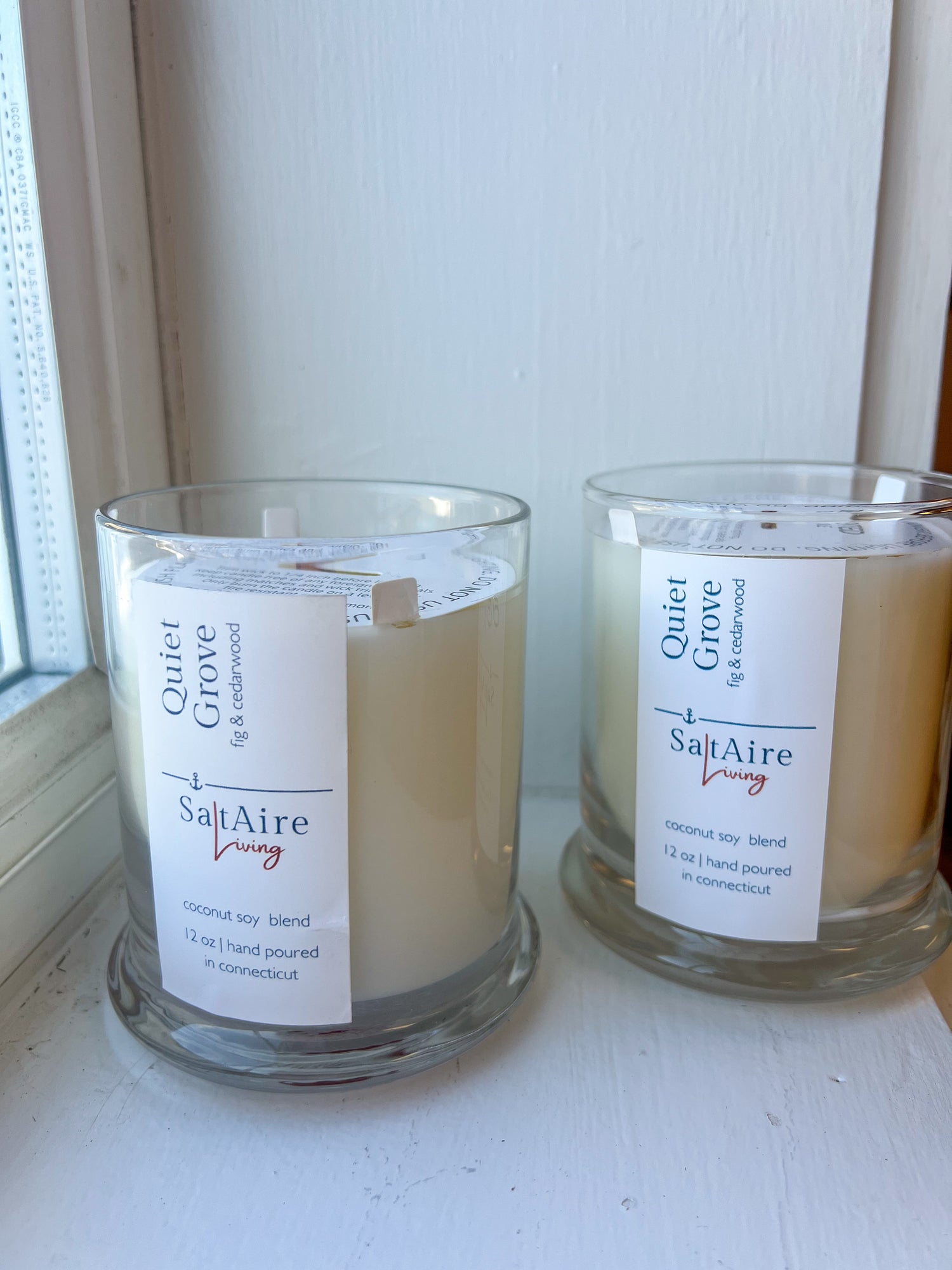 SaltAire Woodwick Candle