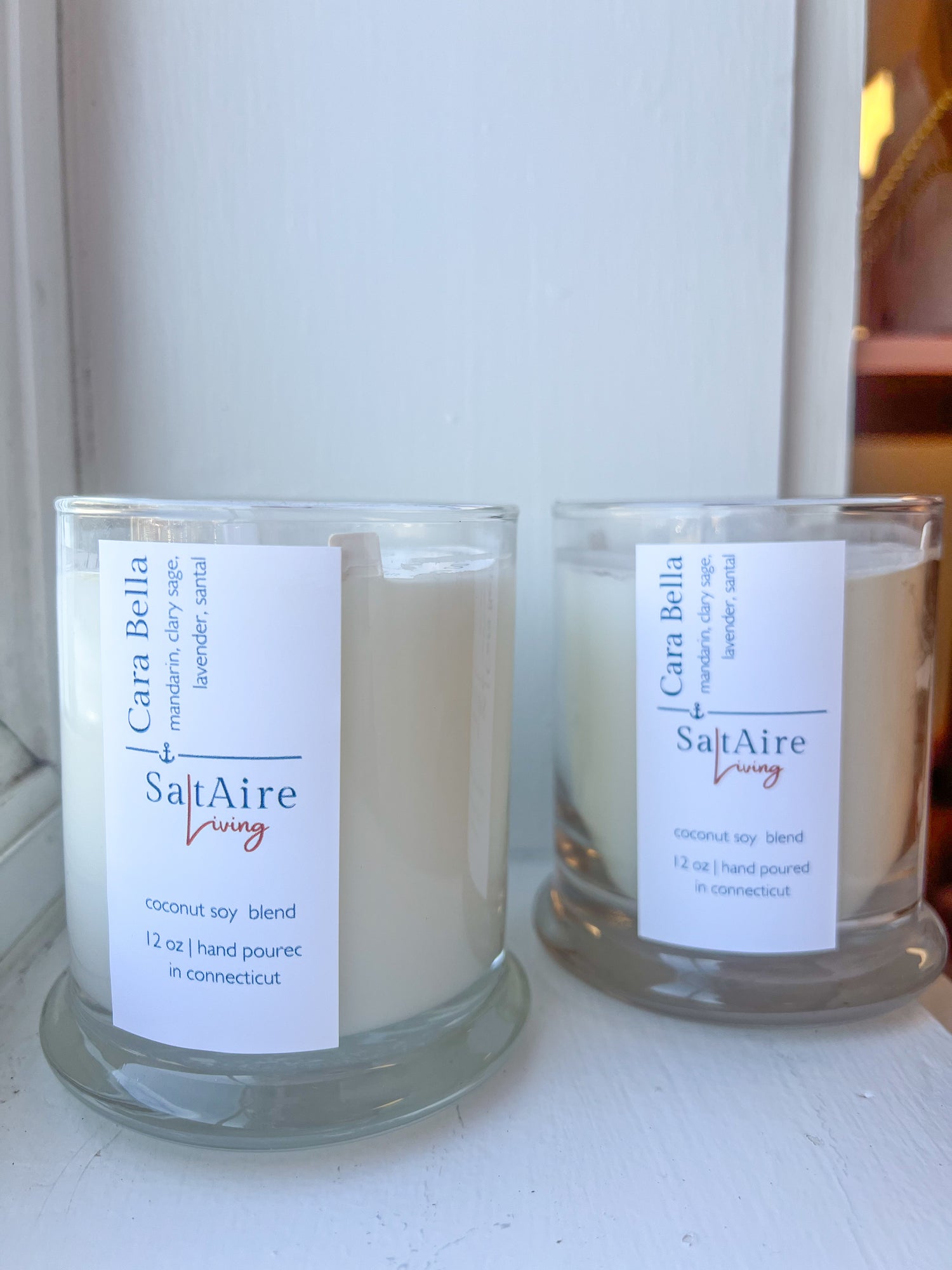 SaltAire Woodwick Candle