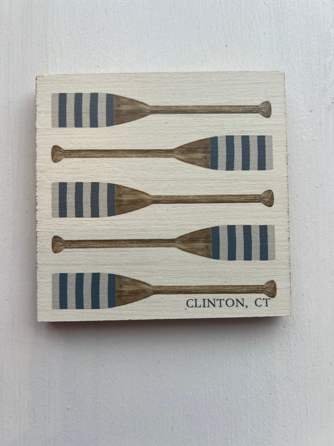 Clinton Oars Coaster