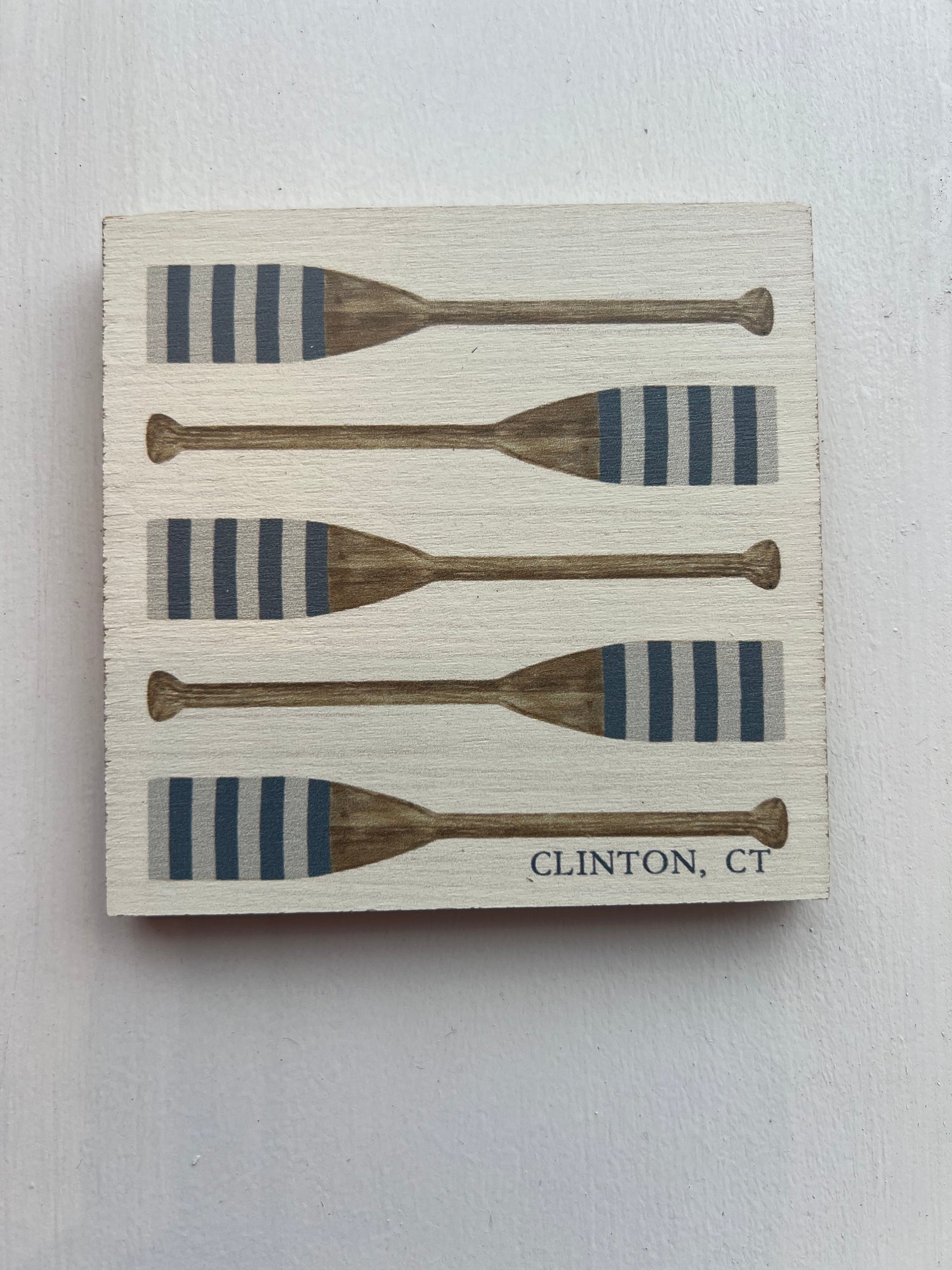Clinton Oars Coaster