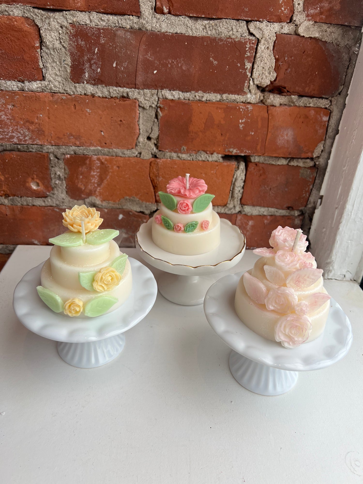 Wedding Cake Candle