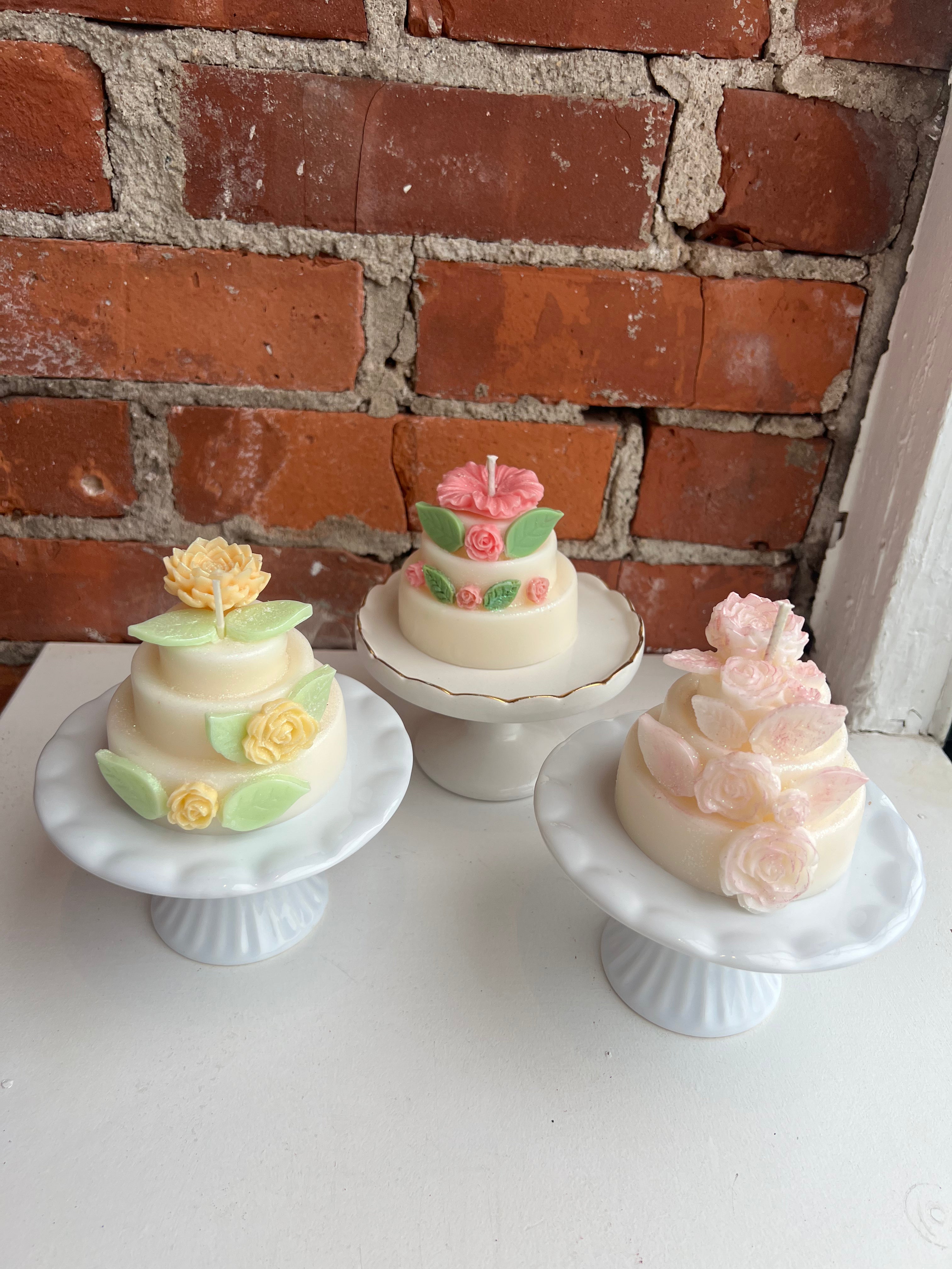 Wedding Cake Candle