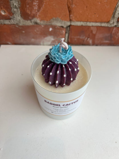 Barrel Cactus Candle