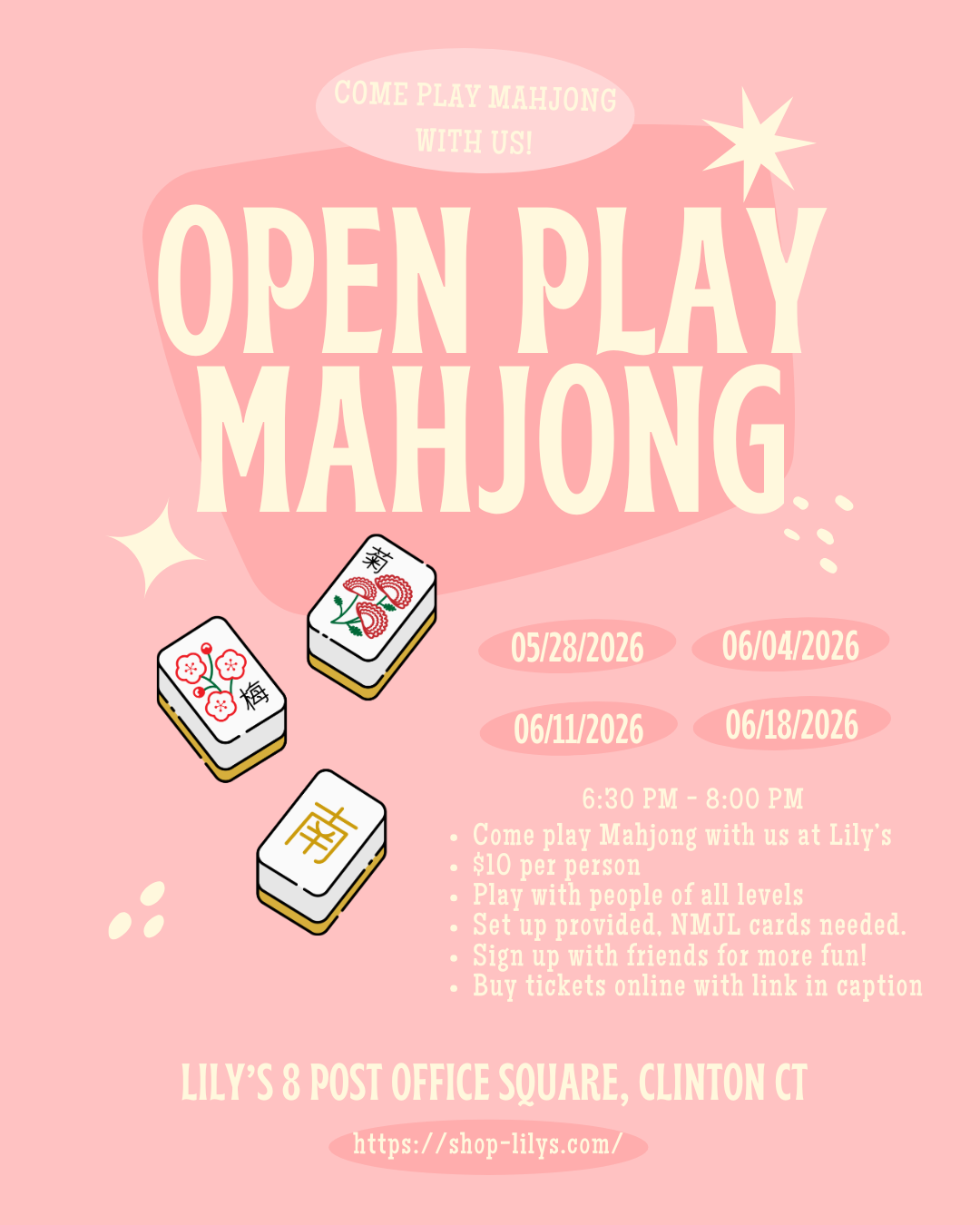 Open Play Mahjong