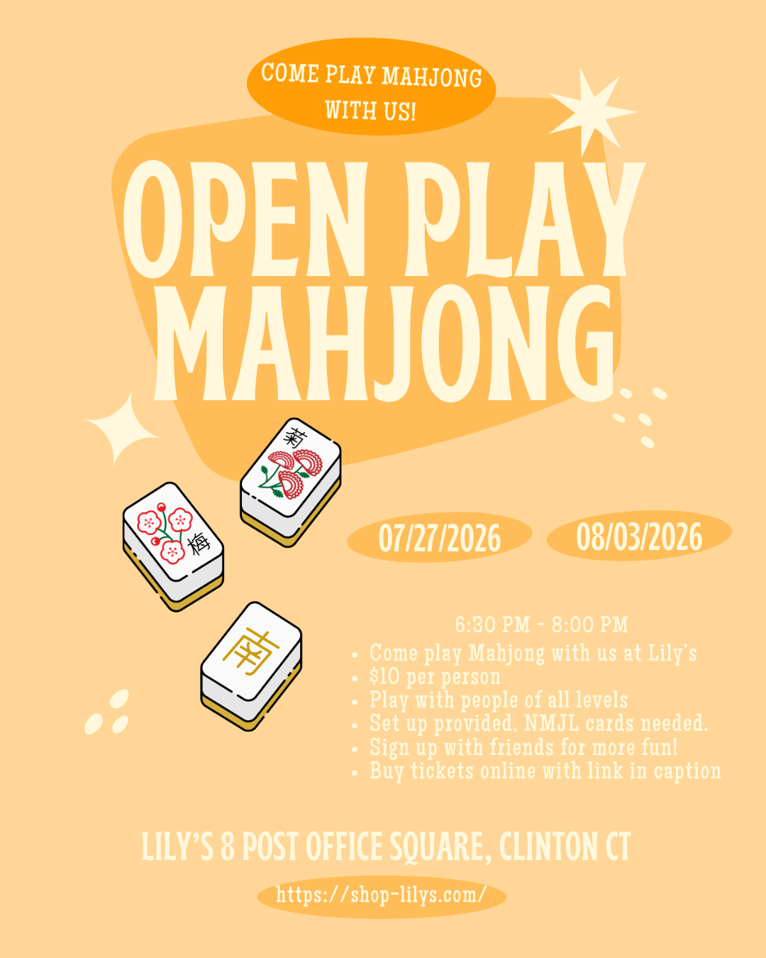 Open Play Mahjong