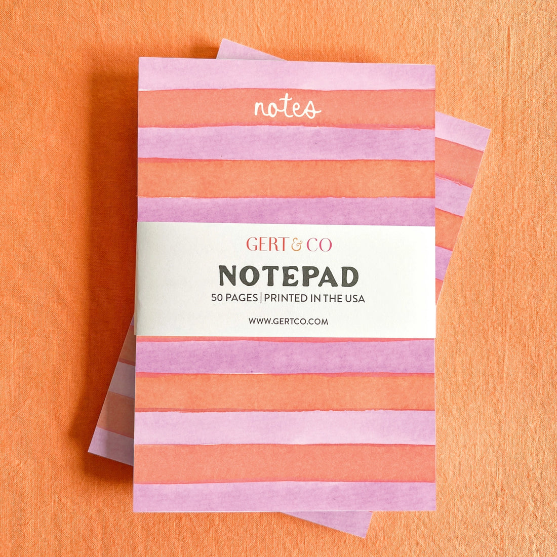 The Sunset Stroke Notepad