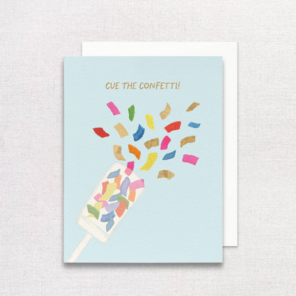 Cue the Confetti Card