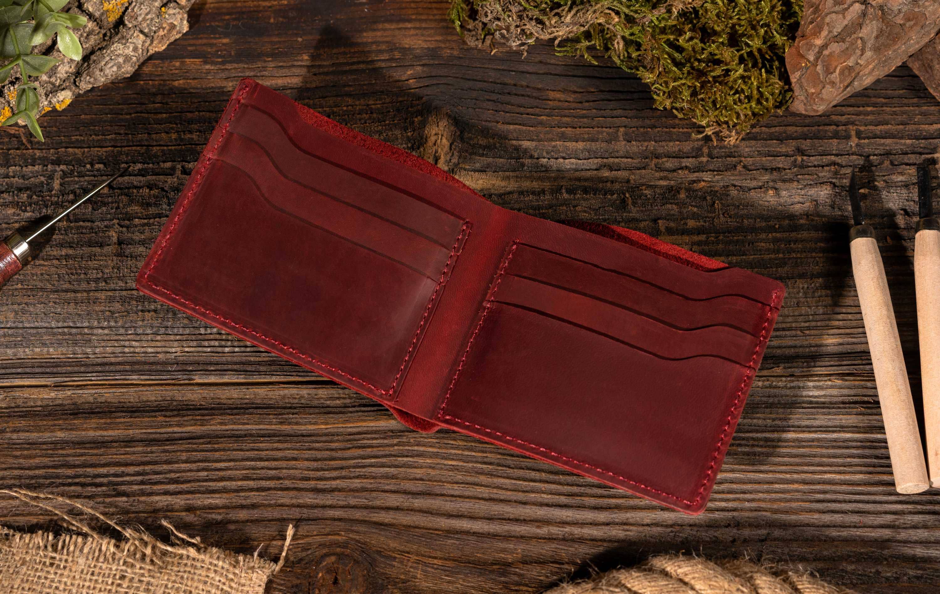 Leather Bifold Wallet