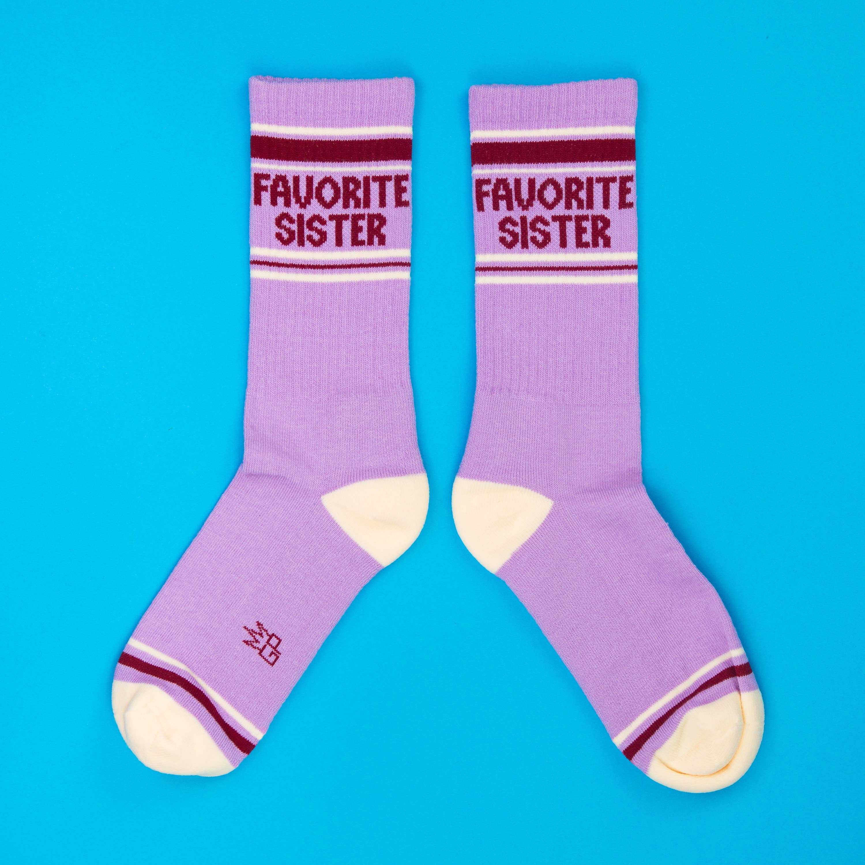 Favorite Sister Gym Crew Socks