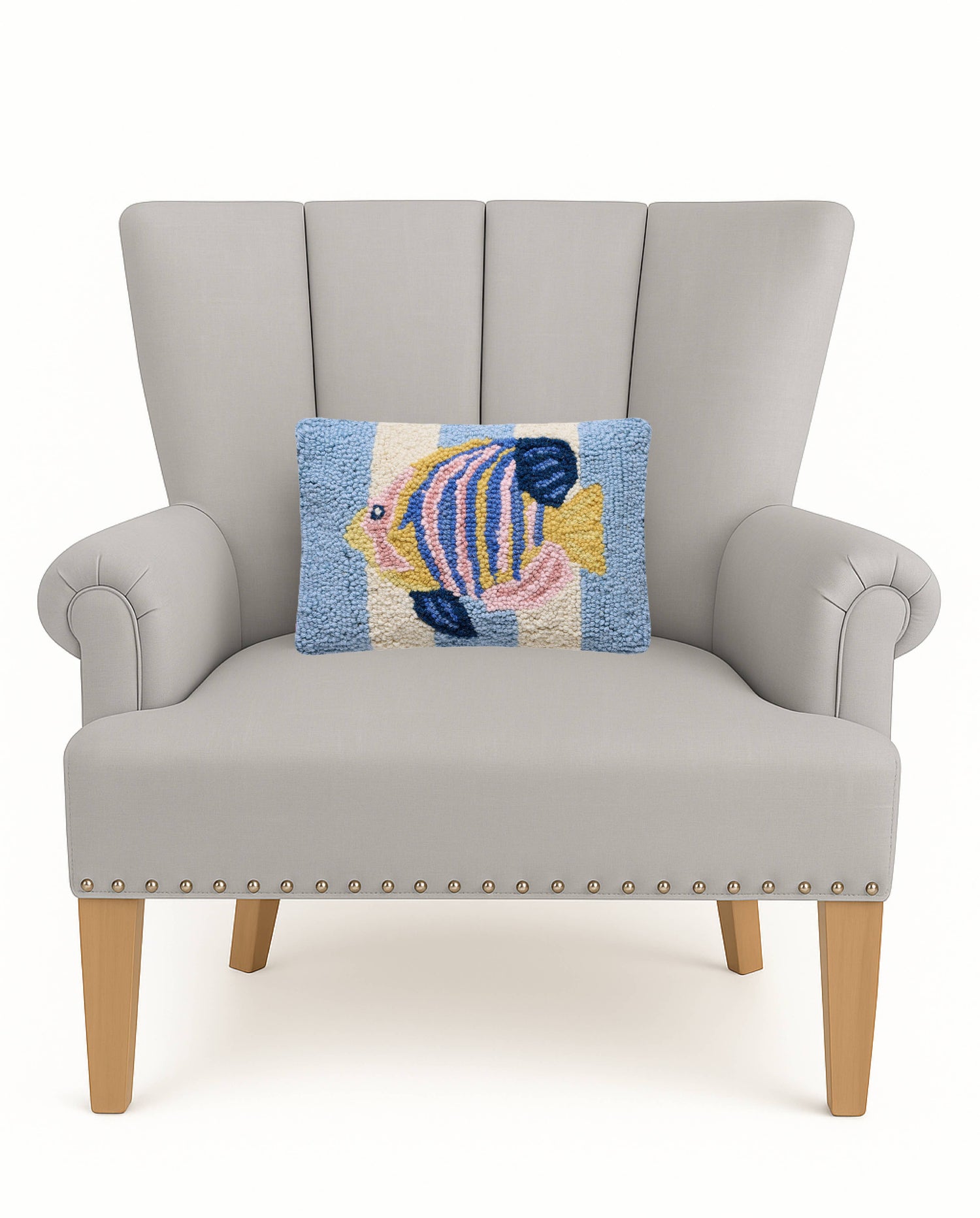 Tropical Fish Hook Pillow